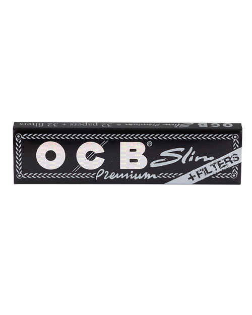 Χαρτάκια OCB black King Size με τζιβάνες