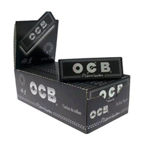 χαρτάκια ocb regular black συσκευασία