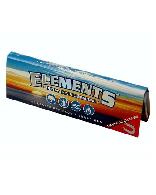 Χαρτάκια Elements ultra thin 1 1/4